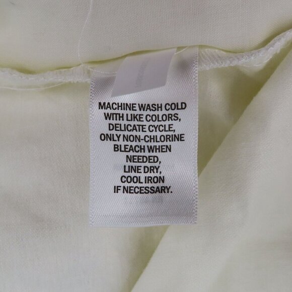 Ophelia Roe Womens Plus Size 3X White Ivory Linen Blend Paper Bag Shorts NEW - Picture 7 of 11